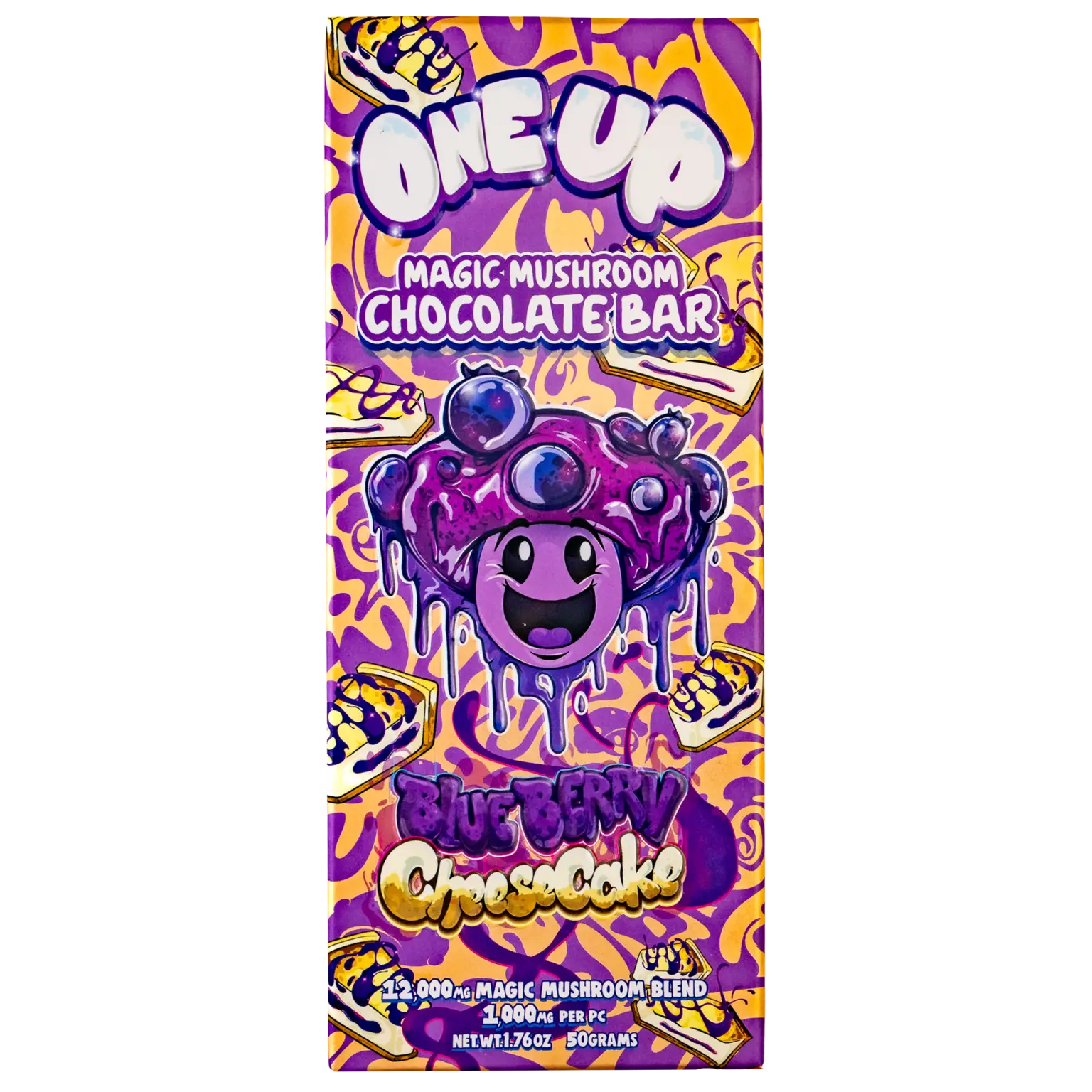 Blueberry Cheesecake One Up Mushroom Bar