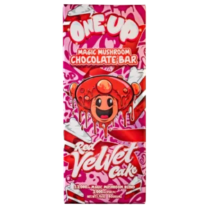 Red Velvet Cake One Up Mushroom Bar